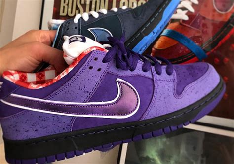 sneaker news purple lobster